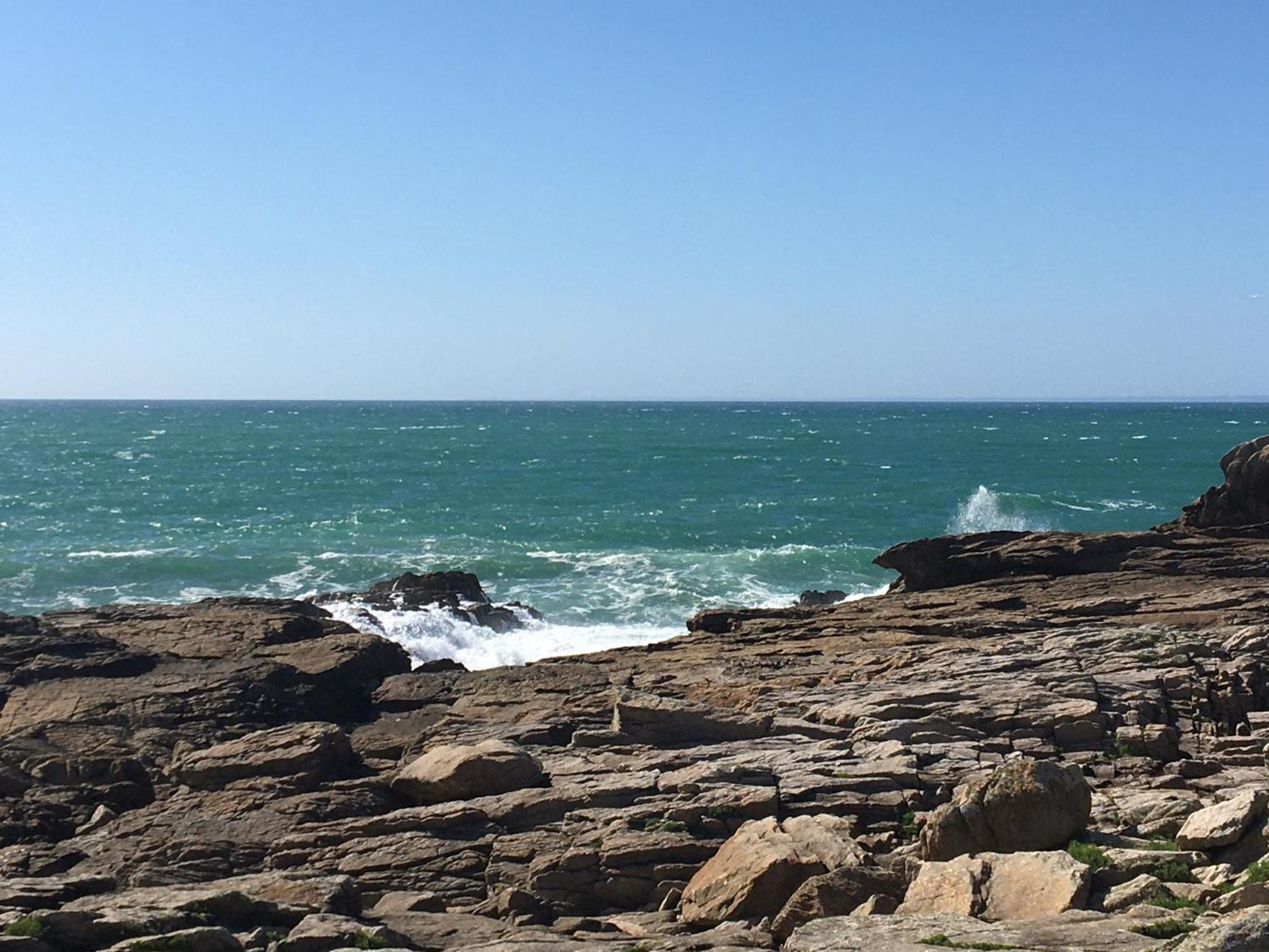 Appart-Studios Vue Mer Panoramique St Guenole Cote Mer Penmarcʼh Oda fotoğraf